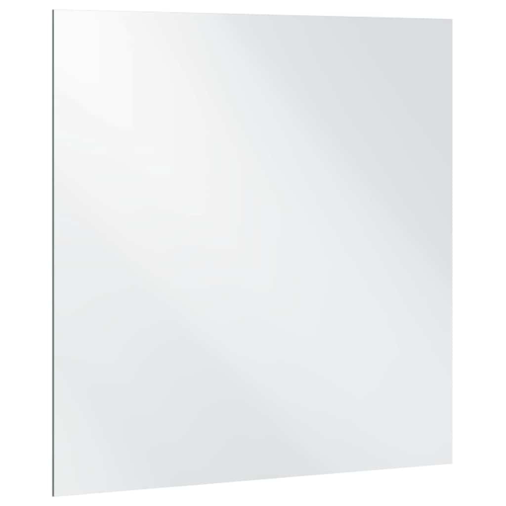 VidaXL Wandspiegel Vierkant 50 x 50 cm gehard glas