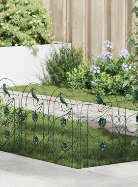 VidaXL Tuinhek Latwerk Groen