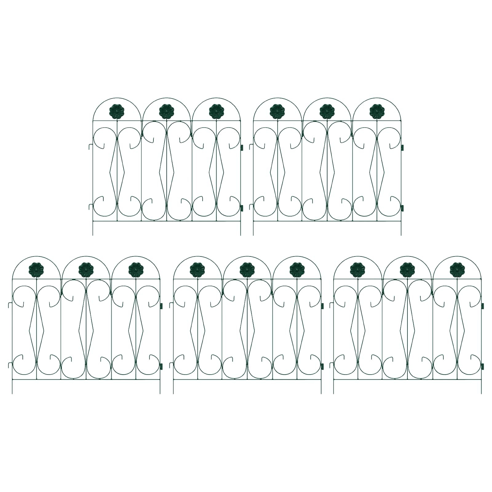 VidaXL Tuinhek Latwerk Groen