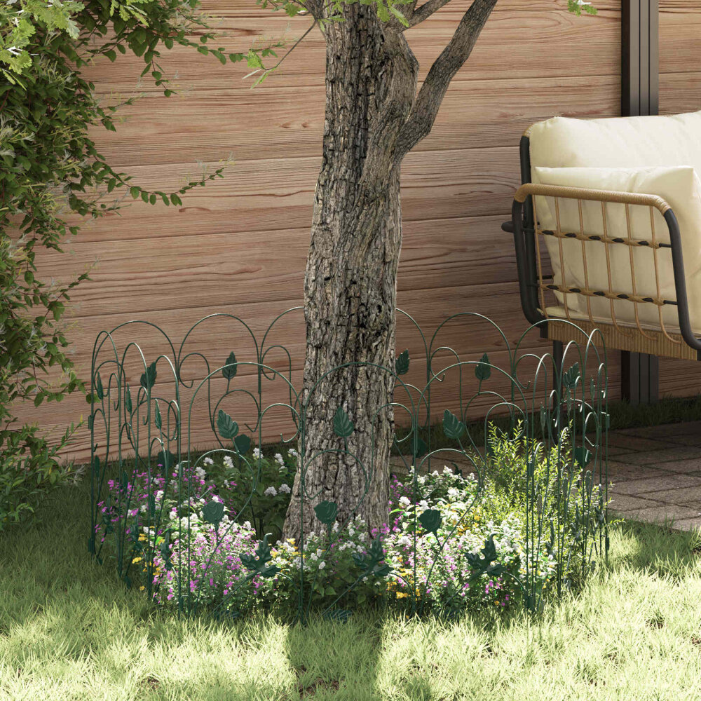 VidaXL Tuinhek Latwerk Groen