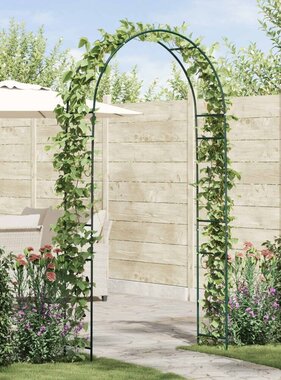 VidaXL Tuin Boog Bloemen Groen