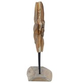 VidaXL Kerstster Bruin 30 x 5 x 45 cm Massief Teakhout