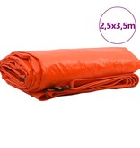 VidaXL Zeil 650g / m² Oranje 2,5 x 3,5 m Canvas met PVC-coating