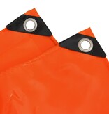 VidaXL Zeil 650g / m² Oranje 3 x 3 m Canvas met PVC-coating