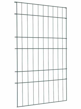 VidaXL Vijverhekken Set 8 pcs Groen 50 x 80 cm Staal