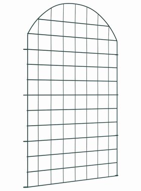 VidaXL Vijverhekken Set 8 pcs Groen 50 x 80 cm Staal