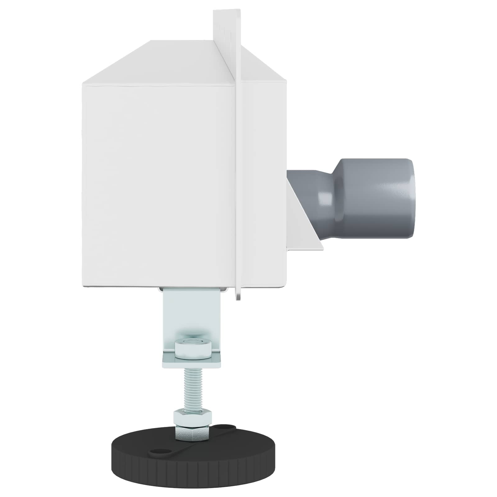 VidaXL Wandgemonteerde Douche Afvoer Zilver 100 cm Roestvrij staal 304