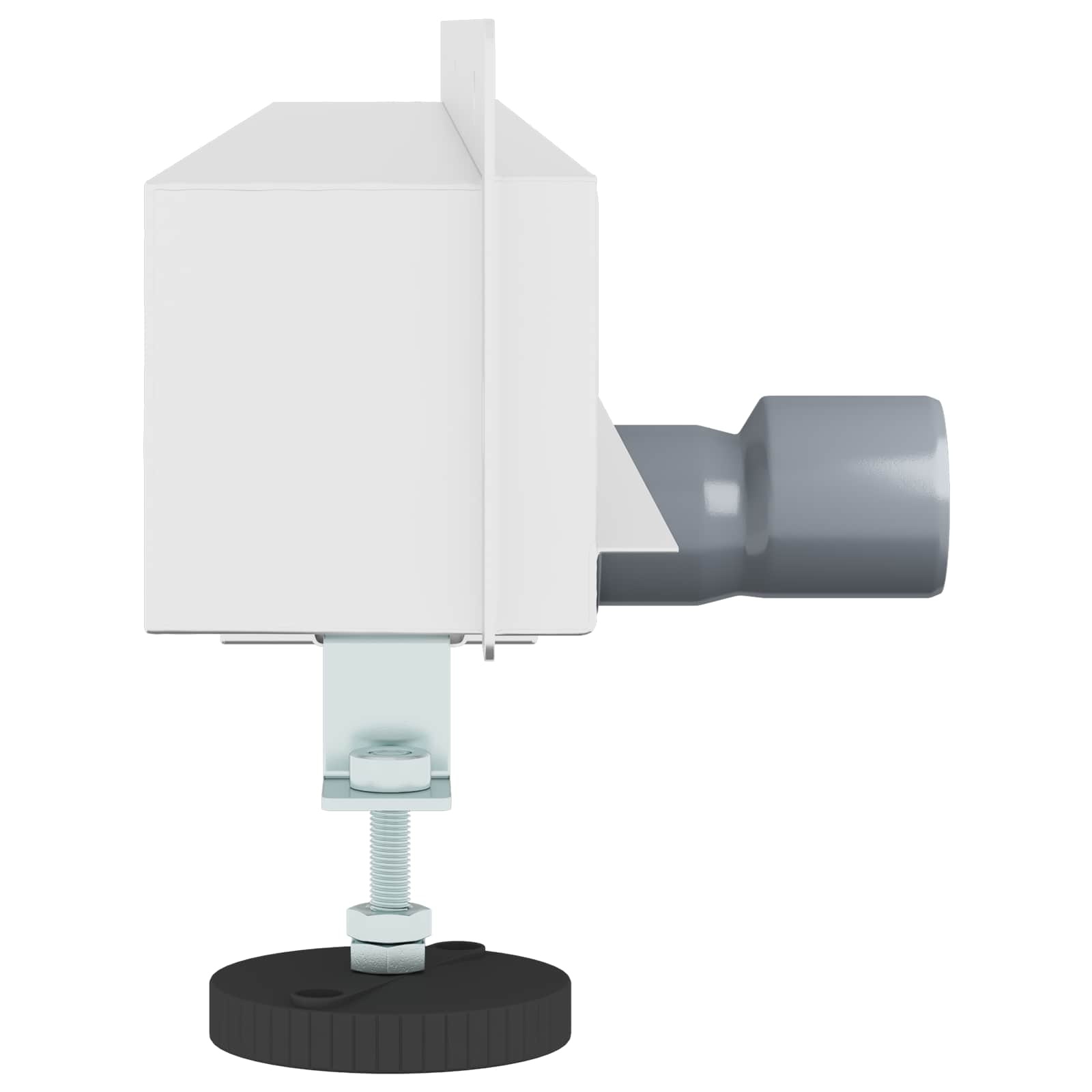 VidaXL Wandgemonteerde Douche Afvoer Zilver 80 cm Roestvrij staal 304