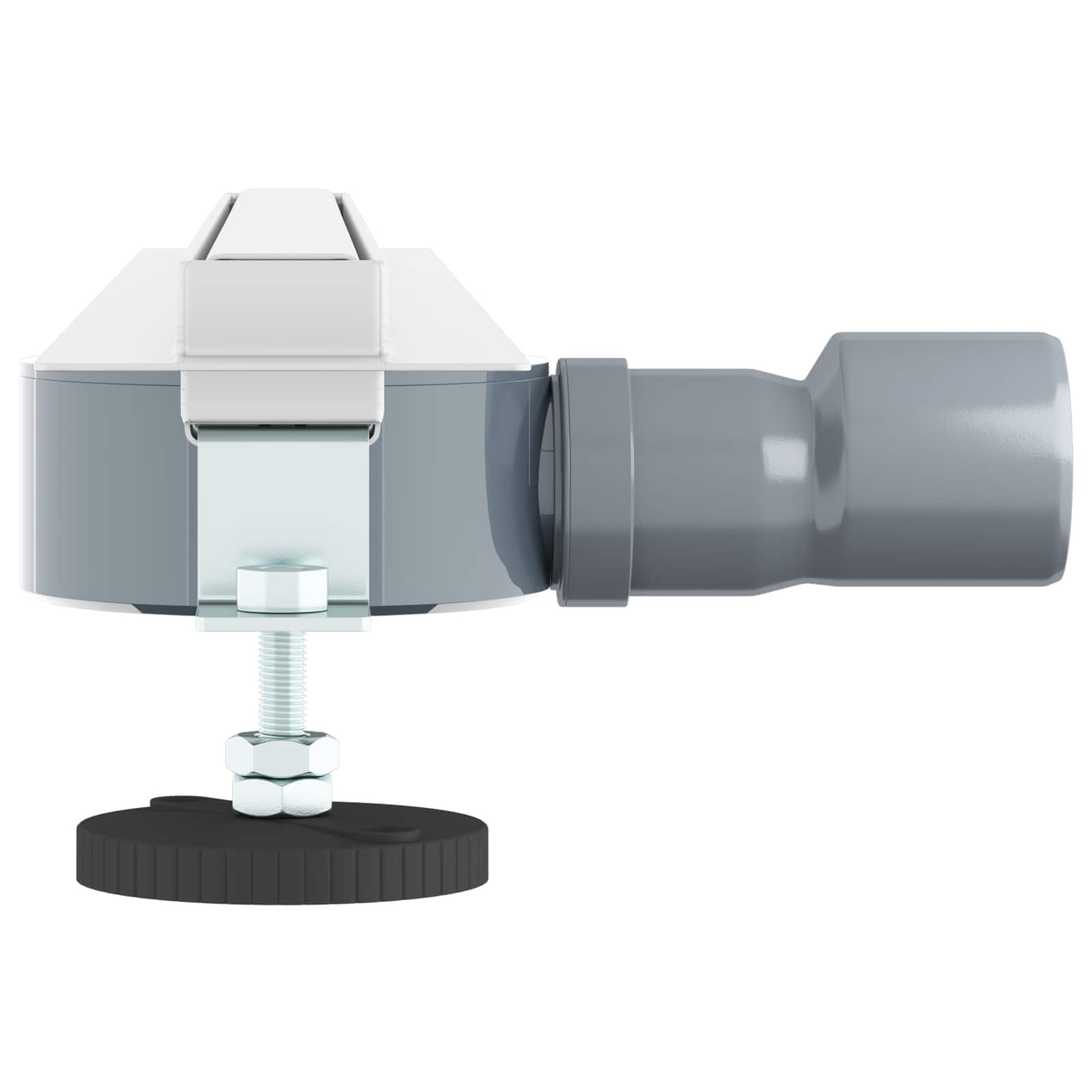 VidaXL 360° Doucheafvoer Met Slank Model Zilver 60 cm