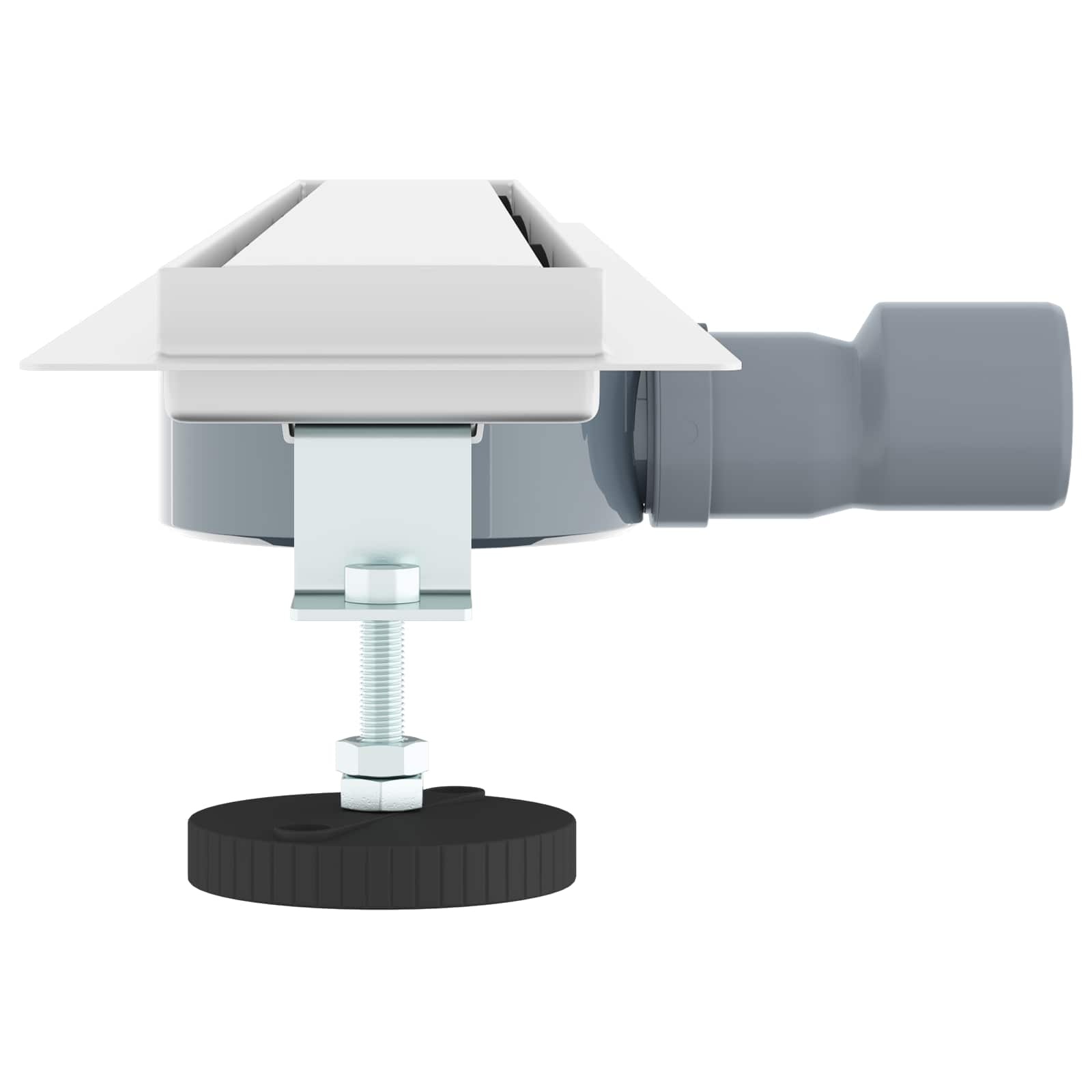 VidaXL Doucheafvoer 2-in-1 met 360° Sifon Zilver 80 cm