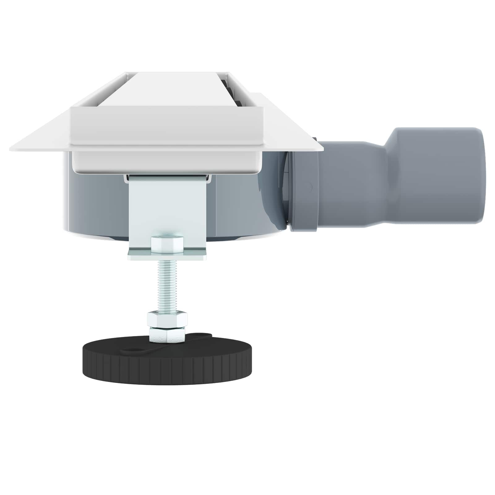 VidaXL Doucheafvoer 2-in-1 met 360° Sifon Zilver 70 cm