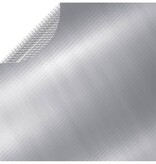 VidaXL Zwembadhoes 381 cm PE zilverkleurig