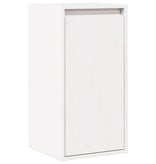 VidaXL Wandkast 30x30x60 cm massief grenenhout wit