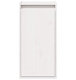 VidaXL Wandkast 30x30x60 cm massief grenenhout wit