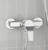 VidaXL Douchemengkraan Chroom G 1 / 2 inch Koper