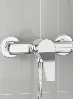 VidaXL Douchemengkraan Chroom G 1 / 2 inch Koper