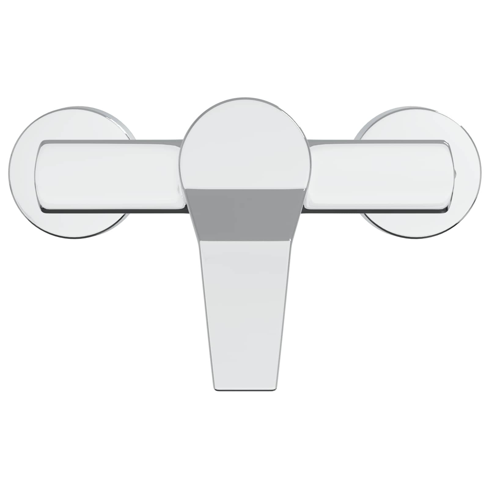 VidaXL Douchemengkraan Chroom G 1 / 2 inch Koper