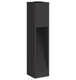 VidaXL Zonne LED Padverlichting 2 pcs Zwart Koudgewalst staal