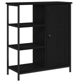 VidaXL Dressoir Zwart Eiken 70 x 30 x 80 cm