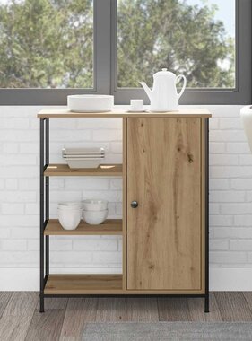 VidaXL Dressoir Artisan Eiken 70 x 30 x 80 cm