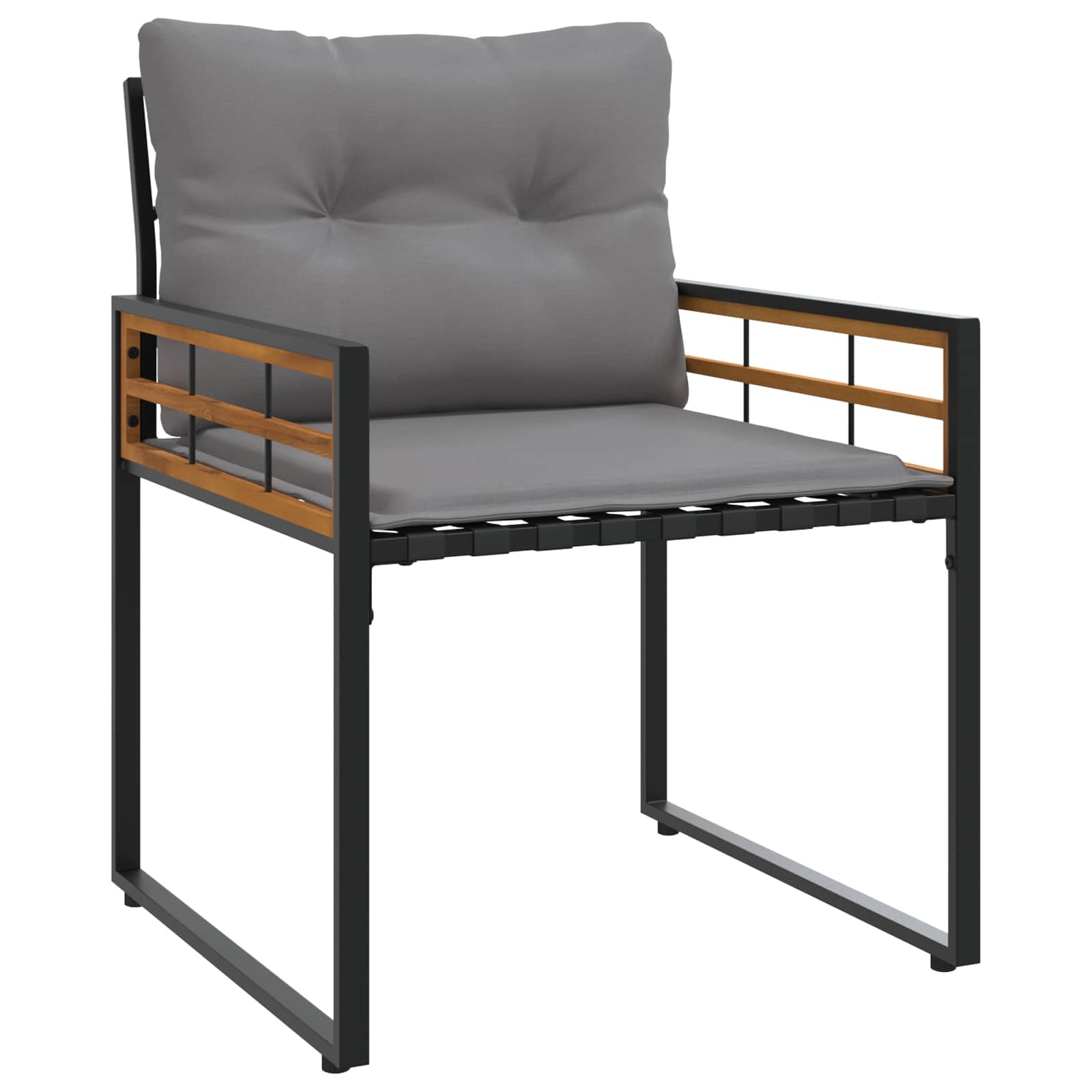 VidaXL Buitenmeubelset met kussen 3 pcs Lichtgrijs