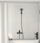 VidaXL Doucheset Zwart G 1 / 2 inch