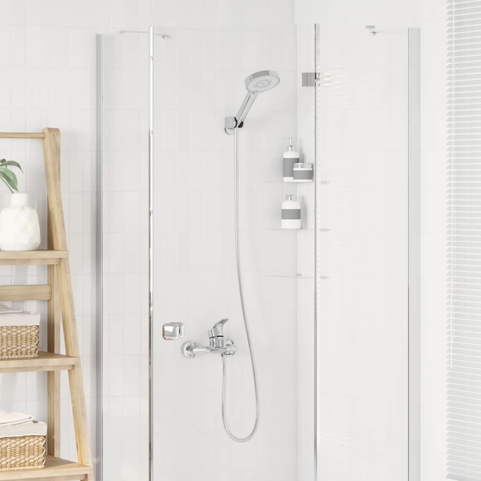 VidaXL Doucheset Chroom G 1 / 2 inch