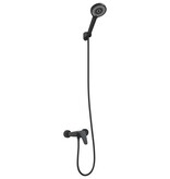 VidaXL Doucheset Zwart G 1 / 2 inch