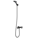 VidaXL Doucheset Zwart G 1 / 2 inch