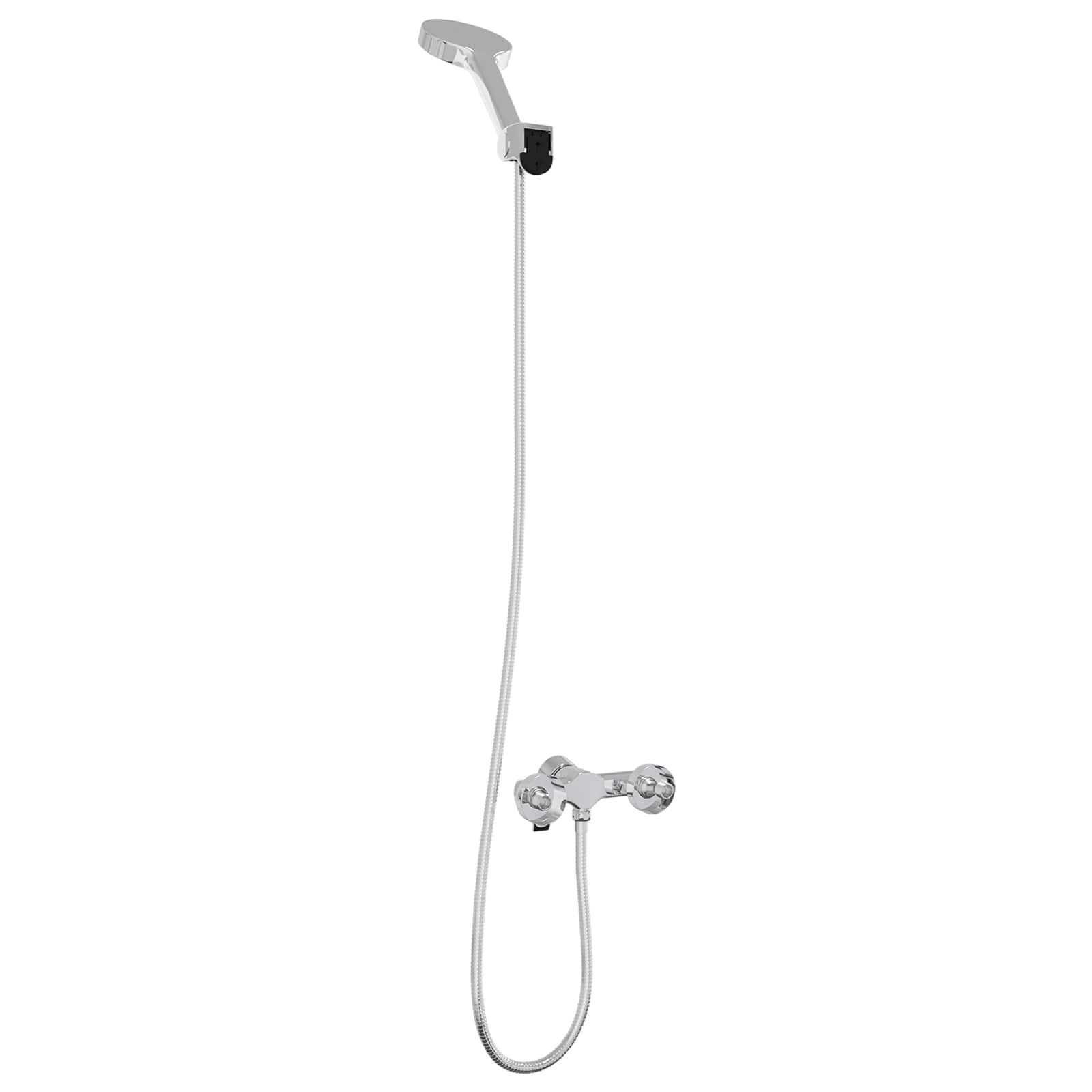 VidaXL Doucheset Chroom G 1 / 2 inch Koper