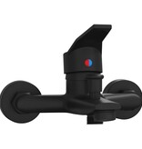 VidaXL Douchemengkraan Zwart G 1 / 2 inch