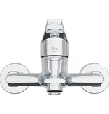 VidaXL Douchemengkraan Chroom G 1 / 2 inch