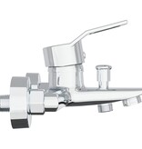 VidaXL Douchemengkraan Chroom G 1 / 2 inch