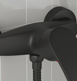 VidaXL Douchemengkraan Zwart G 1 / 2 inch