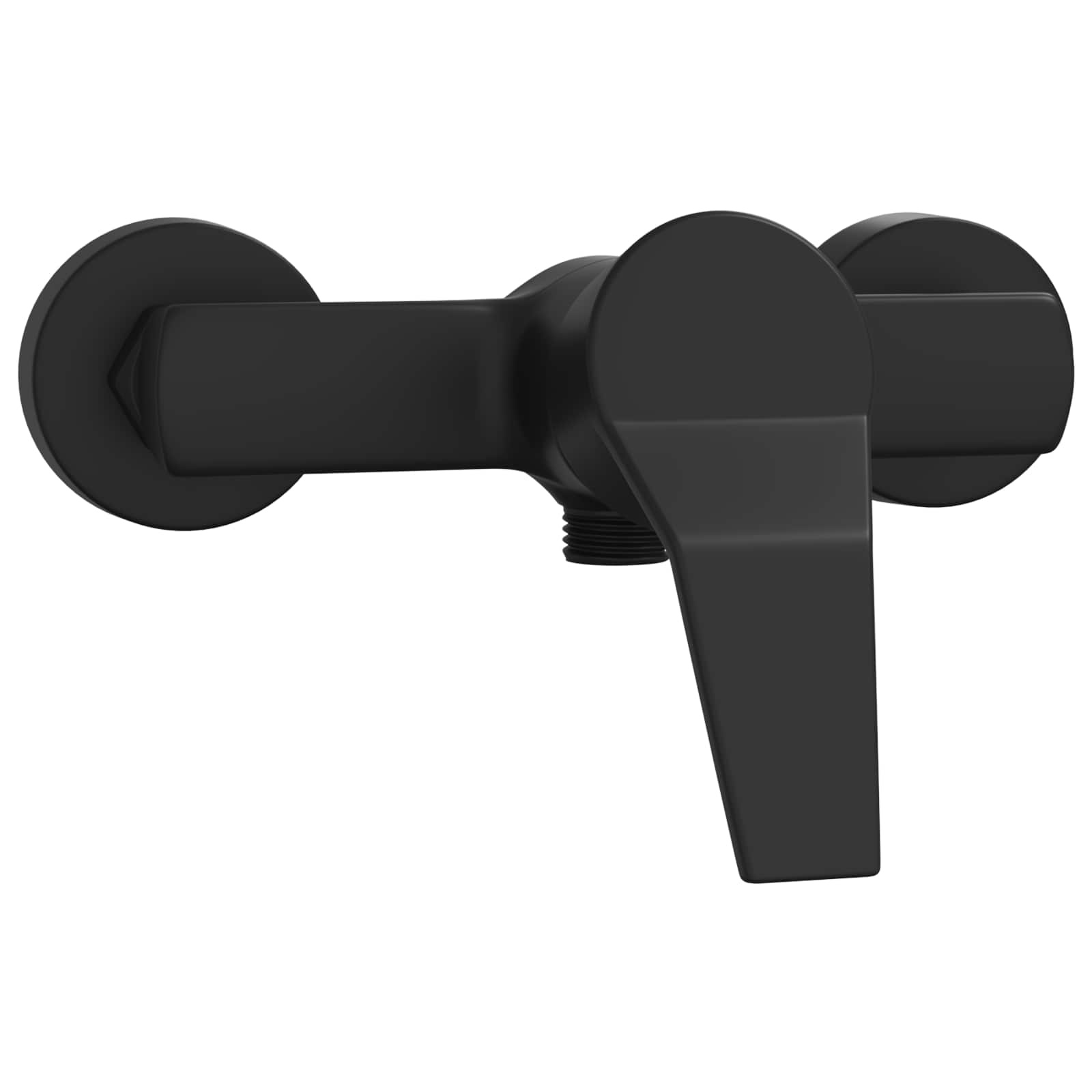 VidaXL Douchemengkraan Zwart G 1 / 2 inch Koper