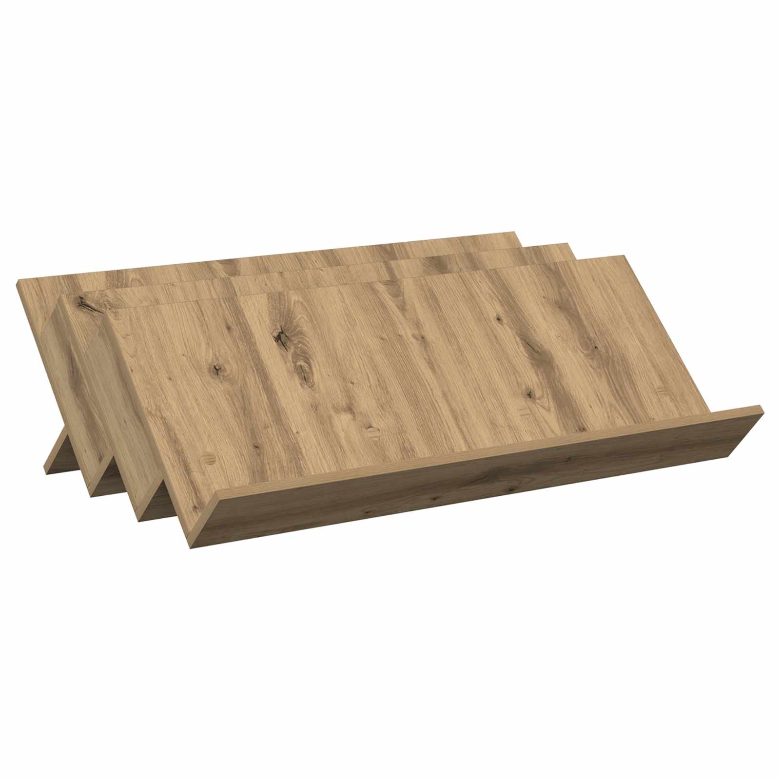 VidaXL Bijzetkast Artisan Eiken 90 x 57,5 x 42 cm Bewerkt hout