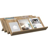 VidaXL Bijzetkast Artisan Eiken 90 x 57,5 x 42 cm Bewerkt hout