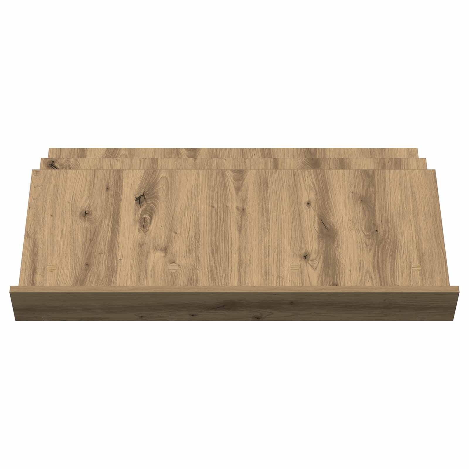 VidaXL Bijzetkast Artisan Eiken 90 x 57,5 x 42 cm Bewerkt hout