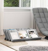 VidaXL Bijzetkast Grijs Sonoma 90 x 57,5 x 42 cm Bewerkt hout