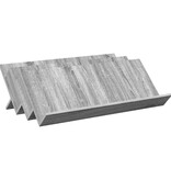 VidaXL Bijzetkast Grijs Sonoma 90 x 57,5 x 42 cm Bewerkt hout