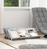 VidaXL Bijzetkast met plank Beton Grijs 90 x 57,5 x 42 cm Bewerkt hout