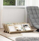 VidaXL Bijzetkast Sonoma Eiken 90 x 57,5 x 42 cm Bewerkt hout