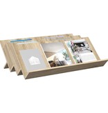 VidaXL Bijzetkast Sonoma Eiken 90 x 57,5 x 42 cm Bewerkt hout