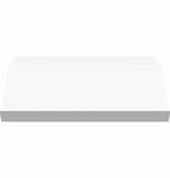 VidaXL Bijzetkast met plank Wit 90 x 57,5 x 42 cm Bewerkt hout