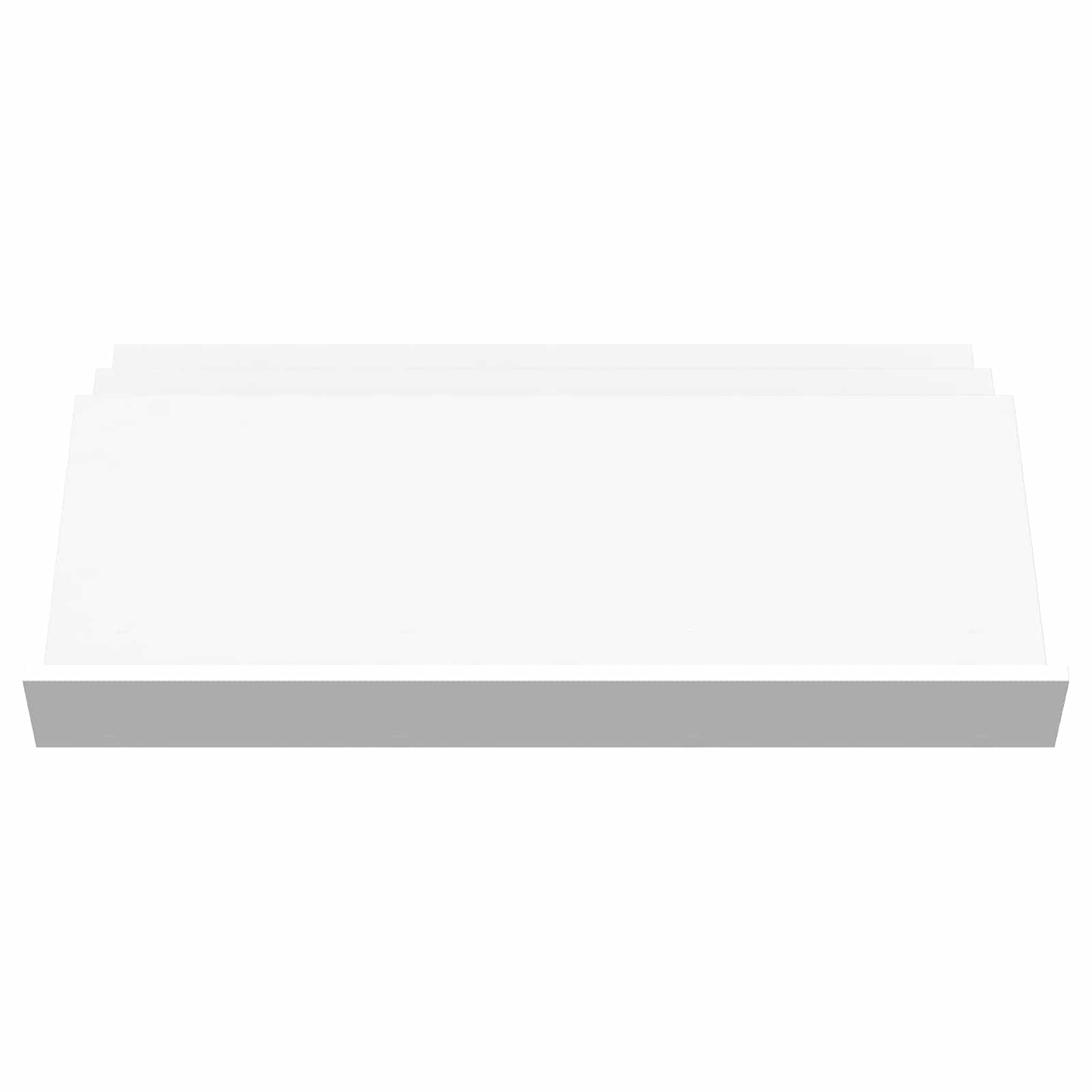 VidaXL Bijzetkast met plank Wit 90 x 57,5 x 42 cm Bewerkt hout