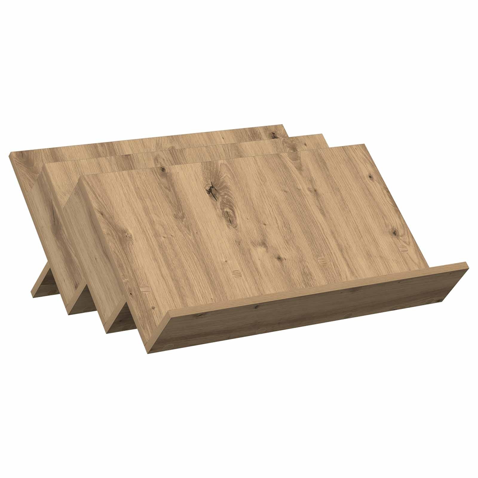VidaXL Bijzetkast Artisan Eiken 65 x 57,5 x 42 cm Bewerkt hout