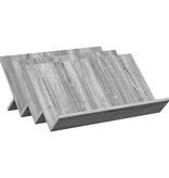 VidaXL Bijzetkast Grijs Sonoma 65 x 57,5 x 42 cm Bewerkt hout