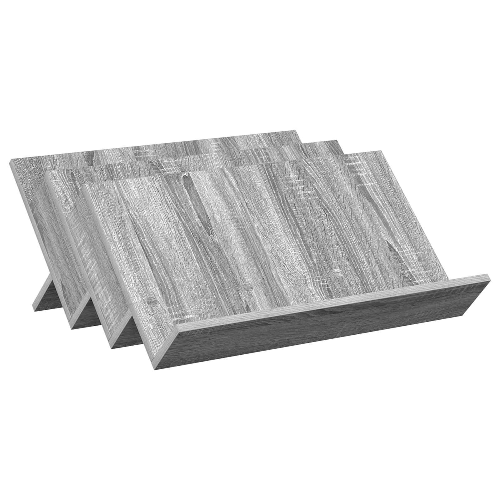 VidaXL Bijzetkast Grijs Sonoma 65 x 57,5 x 42 cm Bewerkt hout