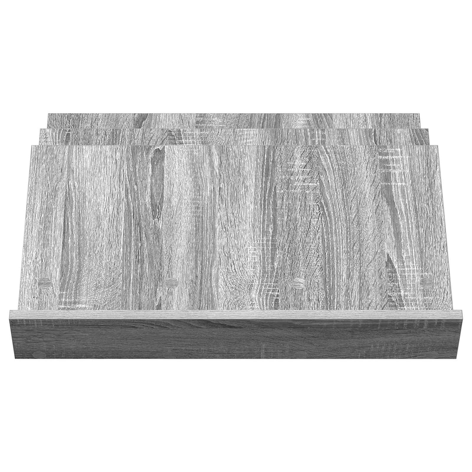 VidaXL Bijzetkast Grijs Sonoma 65 x 57,5 x 42 cm Bewerkt hout