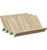 VidaXL Bijzetkast Sonoma Eiken 65 x 57,5 x 42 cm Bewerkt hout